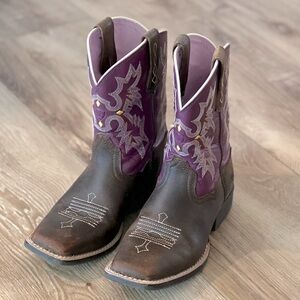 Girls Ariat cowboy/cowgirl boots size 3